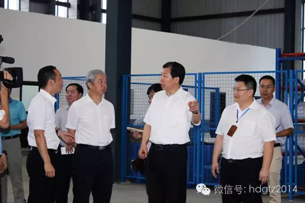 助力株洲新材料產(chǎn)業(yè)發(fā)展，省、市領(lǐng)導(dǎo)蒞臨宏大指導(dǎo)
